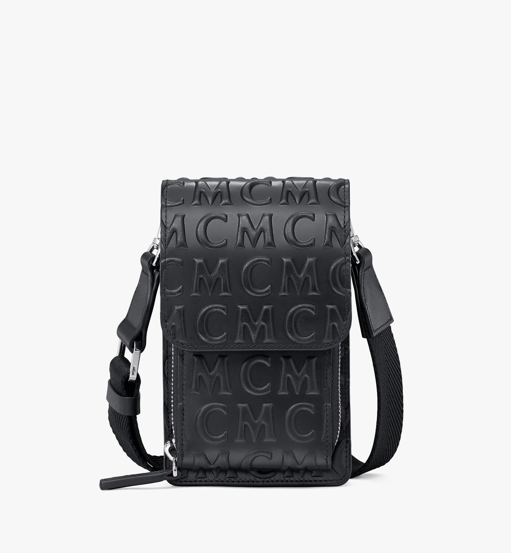 Crossbody Phone Case in MCM Monogram Leather 1